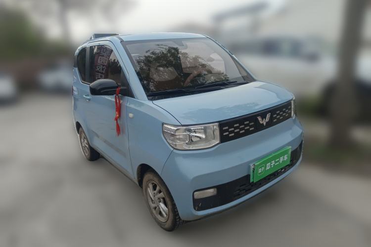Used Wuling Hongguang MINIEV 2020 Enjoyment Model Lithium Iron Phosphate Front Right 45 Deg