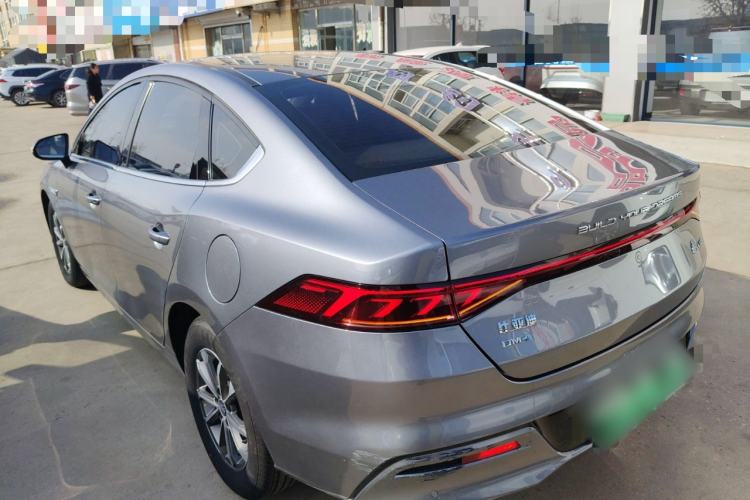 Used BYD Qin PLUS 2023 Champion Edition DM-i 55KM Leading Model Rear Left 45 Deg