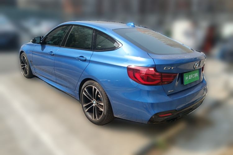 Used BMW 3 Series GT 2019 330i xDrive M Sport Night Edition Rear Left 45 Deg