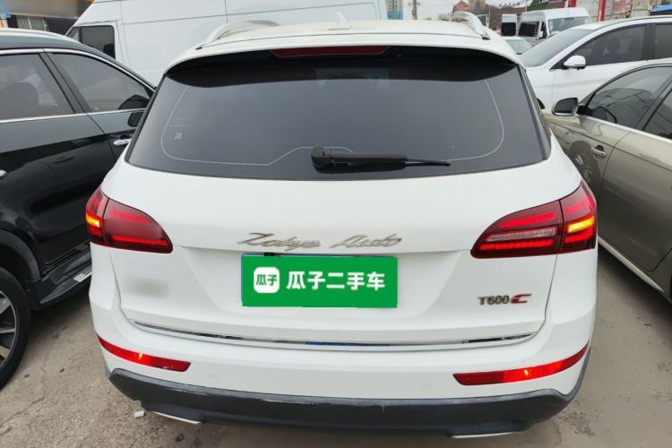 Used Zotye T600 Coupe 2017 1.5T Automatic Luxury Model Rear