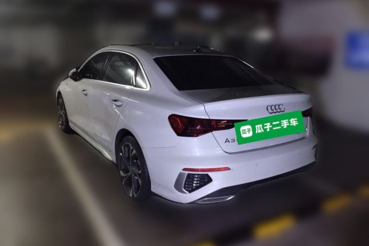 Used Audi A3 2021 A3L Limousine 35 TFSI Luxury Sport Edition Rear Left 45 Deg