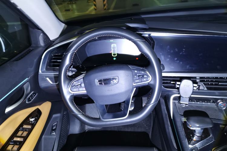 Used Geely Auto Monjaro New Energy 2019 400T Yuxingzhe Pure Electric Range 80 km Steering Wheel