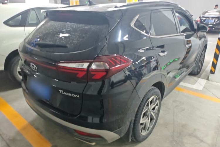 Used Hyundai Tucson 2020 280TGDi Two-Wheel-Drive GLS Fashion Edition China VI Standard Rear Right 45 Deg