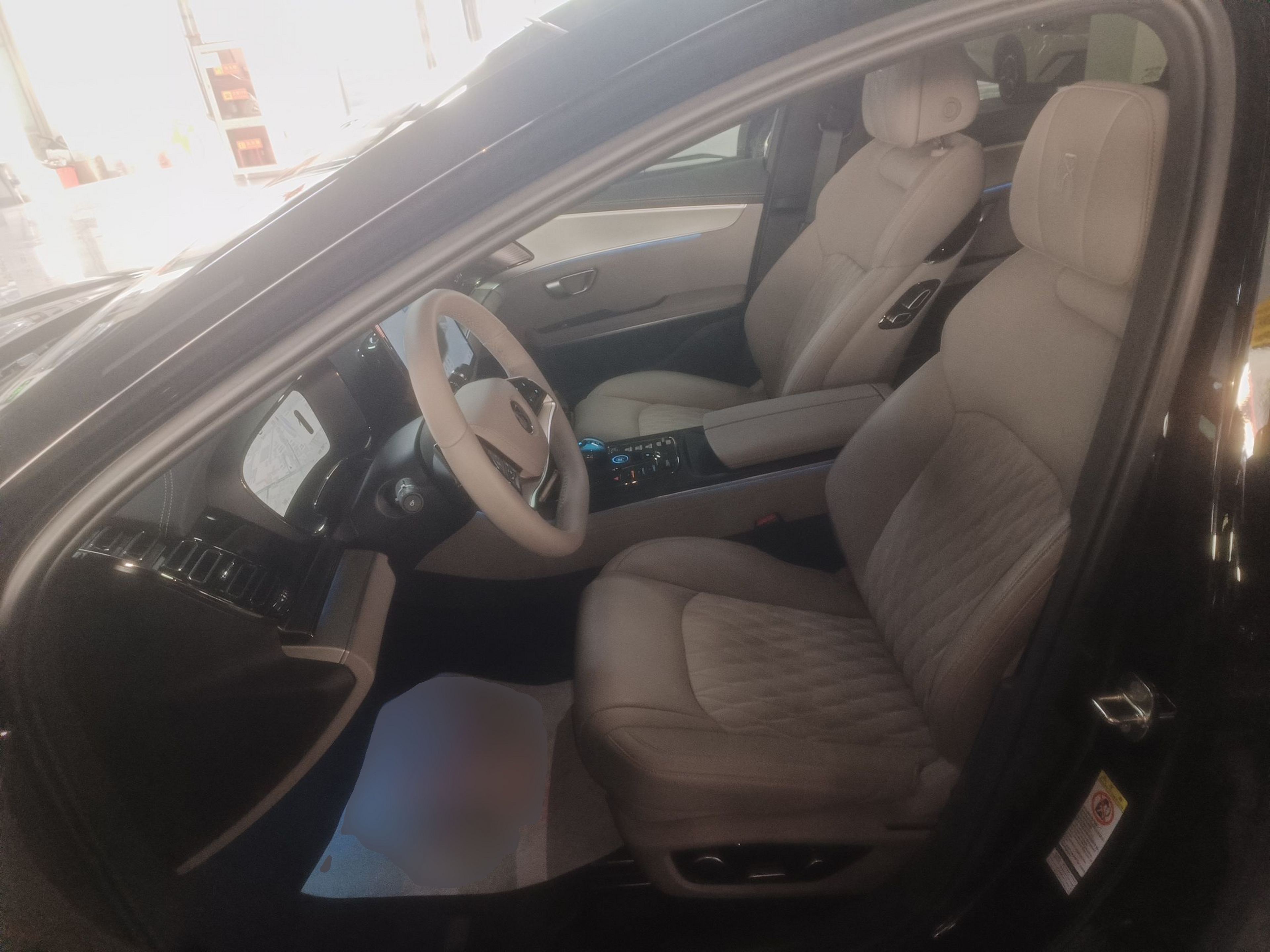 Avant de la voiture