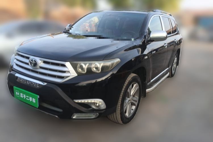 Used Toyota Highlander 2012 2.7L Two-Wheel Drive 7-Seater Luxury Edition Guazi used car, China used car export, Used car for sale, Used cars, Cheapest cars for sale