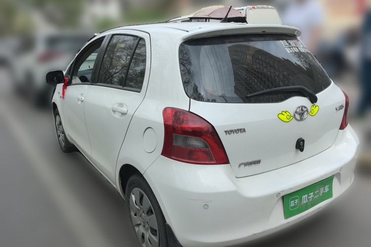 Used Toyota Yaris 2011 1.6E Automatic Charm Edition Rear Left 45 Deg