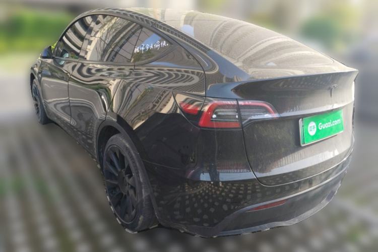 Used Tesla Model Y 2022 Rear-Wheel-Drive Version Rear Left 45 Deg