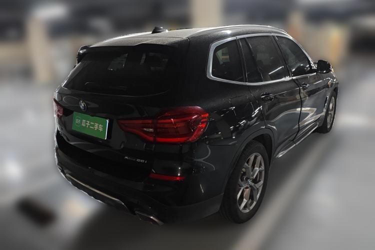 Used BMW X3 2020 xDrive28i Luxury Package Rear Right 45 Deg