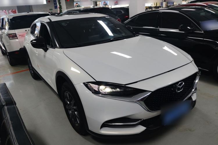 Used Mazda CX-4 2020 2.0L Automatic Two-Wheel Drive Blue Sky Dynamic Edition Front Right 45 Deg