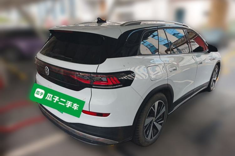 Used Volkswagen ID.6 X 2021 Revised Version Pure+ Long-Range Edition Rear Right 45 Deg