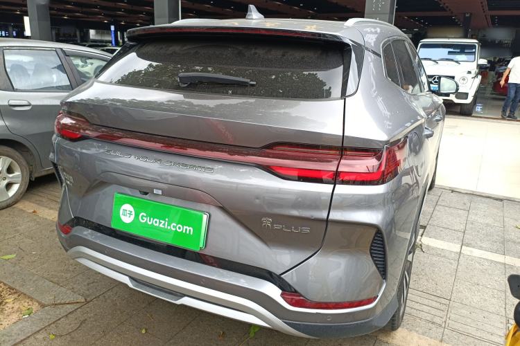 Used BYD Song PLUS New Energy 2023 Champion Edition DM-i 110KM Flagship Model Rear Right 45 Deg