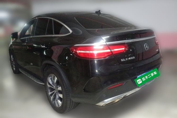 Used Mercedes-Benz GLE Coupe 2017 GLE 400 4MATIC Coupe SUV Rear Left 45 Deg