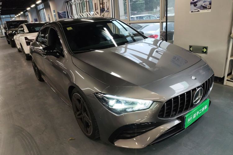 Used Mercedes-Benz CLA AMG 2024 AMG CLA 35 4MATIC Front Right 45 Deg