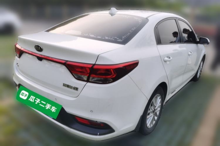 Used Kia K2 2017 Sedan 1.4L Automatic GLS Rear Right 45 Deg