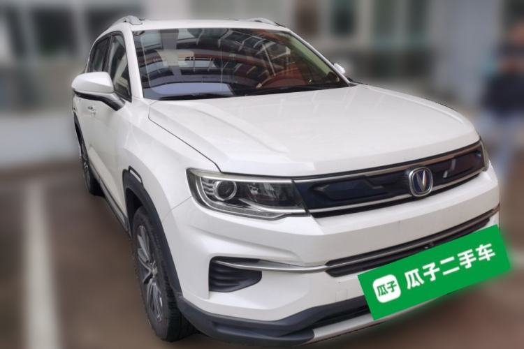 Used CHANGAN CS35PLUS 2018 1.6L Automatic Changlian Edition China V Standard Front Right 45 Deg
