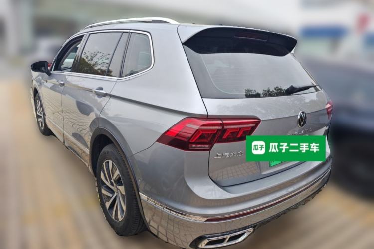 Used Volkswagen Tiguan L New Energy 2022 430 PHEV Plug-in Hybrid Flagship Edition Rear Left 45 Deg