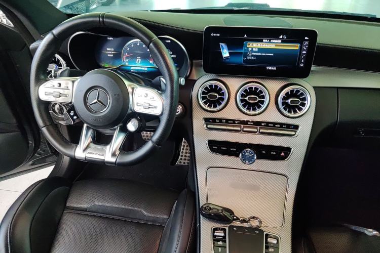 Used Mercedes-Benz C-Class AMG 2019 AMG C 63 Coupe Center Console