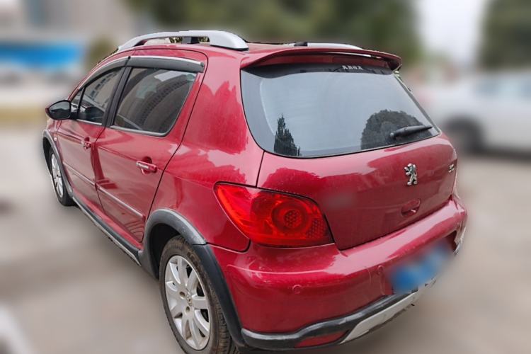 Used Peugeot 307 2013 1.6L Manual CROSS Rear Left 45 Deg