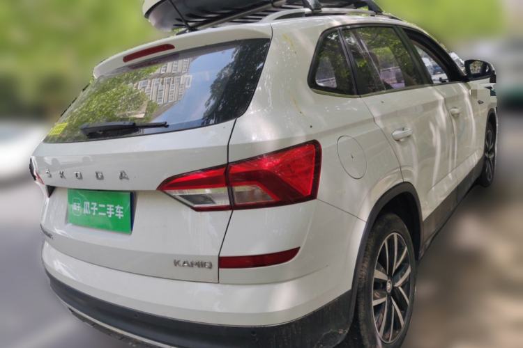 Used Skoda Kamiq 2020 1.5L Automatic Comfort Edition Rear Right 45 Deg