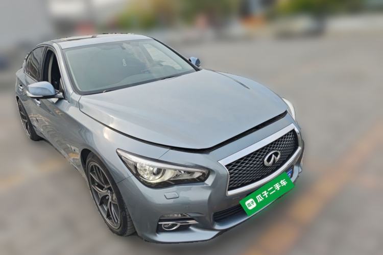 Used Infiniti Q50 2014 3.7L Comfort Edition Front Right 45 Deg