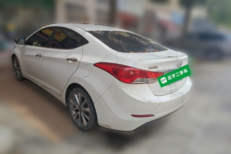 Used Hyundai Elantra (5th Generation / Langdong) 2015 1.6L Automatic Leading Model Rear Left 45 Deg