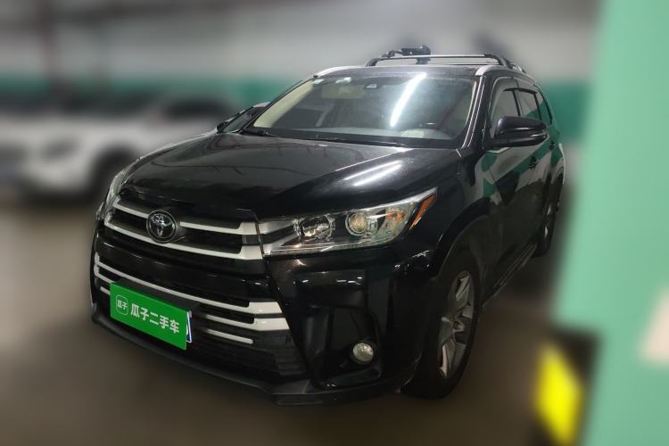 Used Toyota Highlander 2018 2.0T Four-Wheel Drive Luxury Edition 7 Seats China V Emission Standard