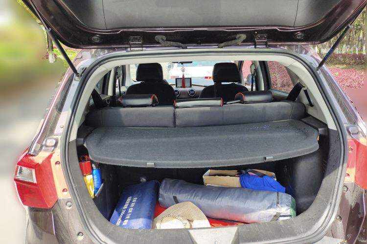 Used BAIC Changhe Q25 2016 1.5L Automatic Lehui Edition Trunk