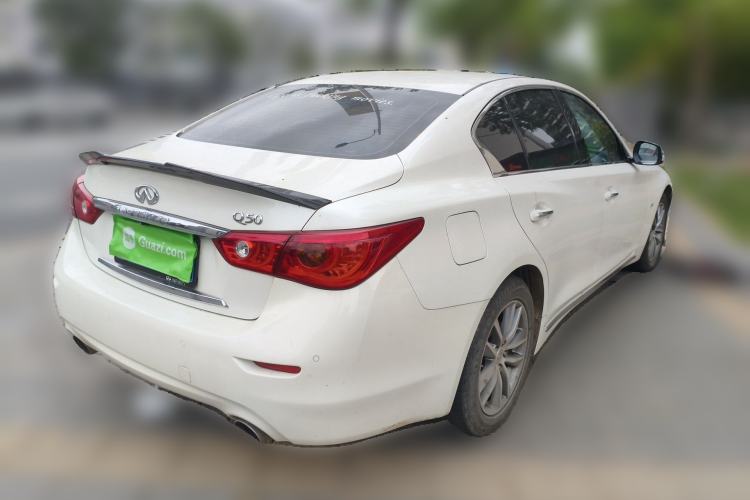 Used Infiniti Q50L 2015 2.0T Enjoyment Edition Rear Right 45 Deg