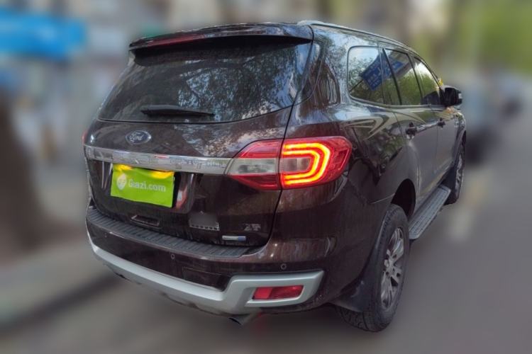 Used Ford Everest 2016 2.0T Gasoline Automatic 4x4 Luxury Edition Rear Right 45 Deg