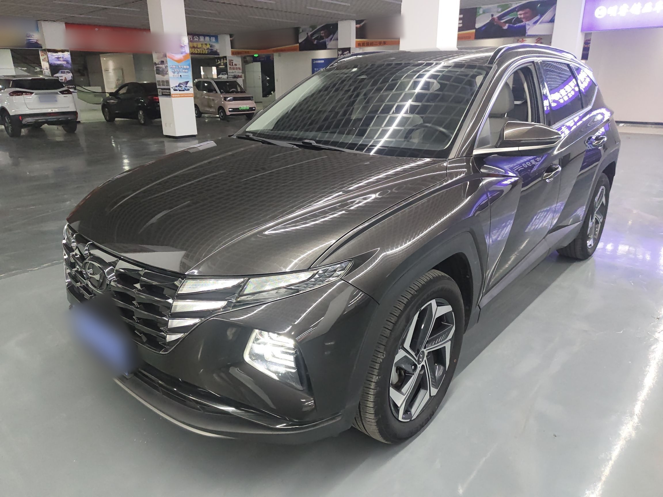 تحت مقدمة السيارة