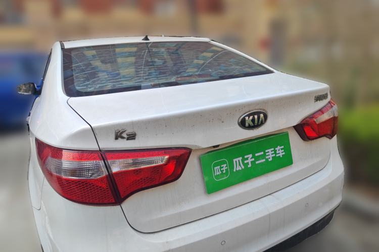 Used Kia K2 2012 Sedan 1.4L MT GLS Commemorative Edition Rear