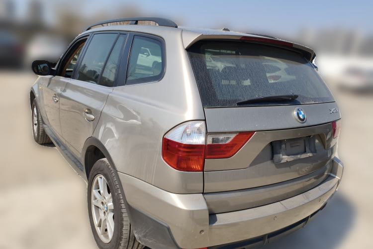 Used BMW X3 2008 xDrive25i Luxury Model Rear Left 45 Deg