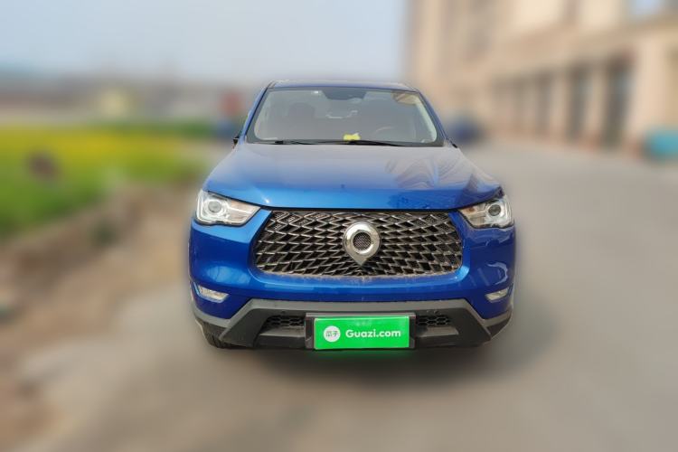 Used Great Wall Poer 2021 2.0T Commercial Version Automatic Diesel 4x4 Navigation-Ready Long-Box GW4D20M