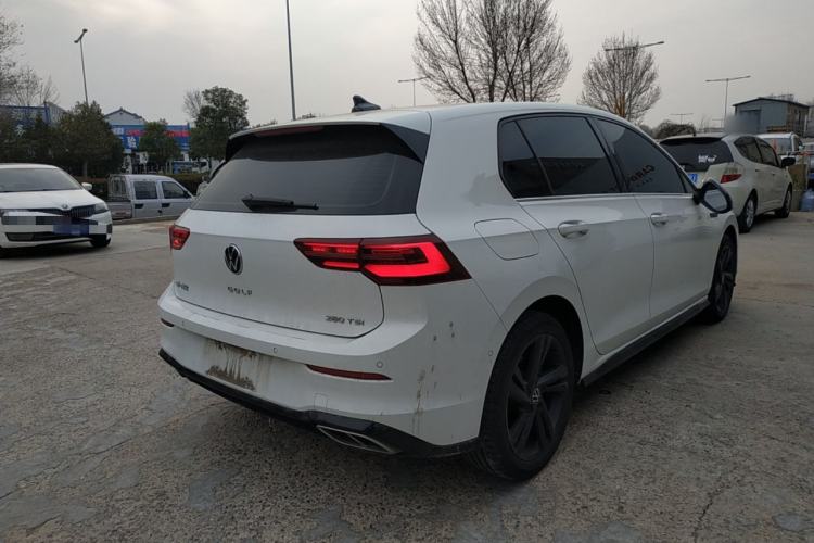 Used Volkswagen Golf 2021 280TSI DSG R-Line Rear Right 45 Deg