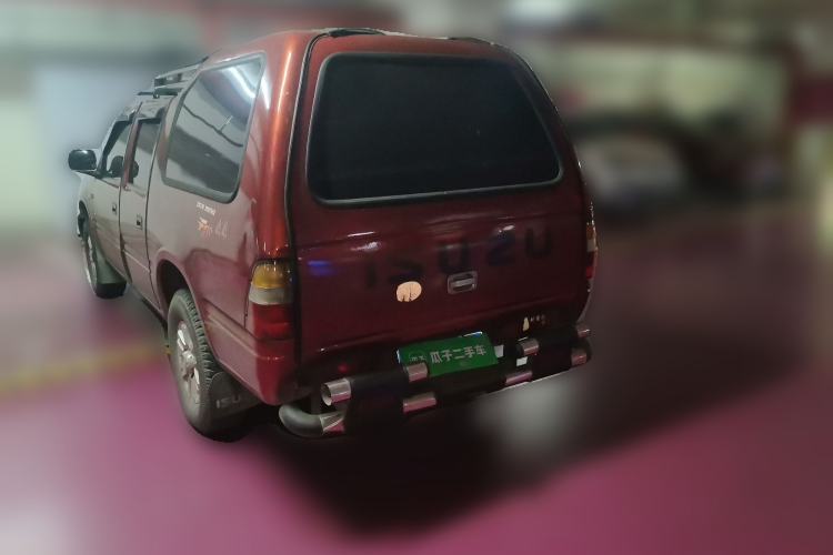 Used Isuzu Pickup 2009 2.8T 4WD Base Model Van 4JB1-TCT Rear Left 45 Deg