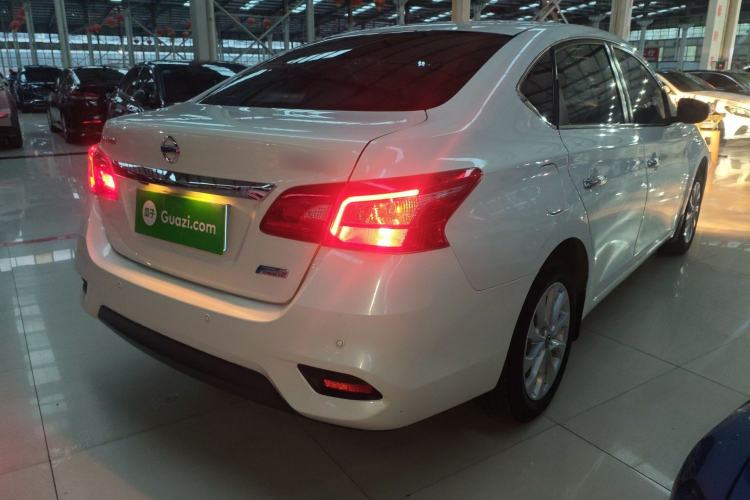 Used Nissan Sylphy 2019 1.6XV CVT Smart Connect Luxury Edition China VI Standard Rear Right 45 Deg