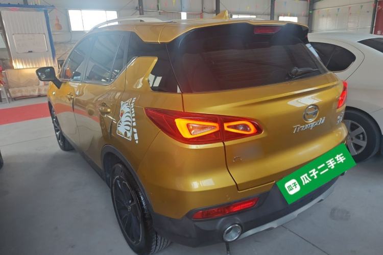 Used GAC Trumpchi GS3 2017 200T Automatic Luxury Edition Rear Left 45 Deg