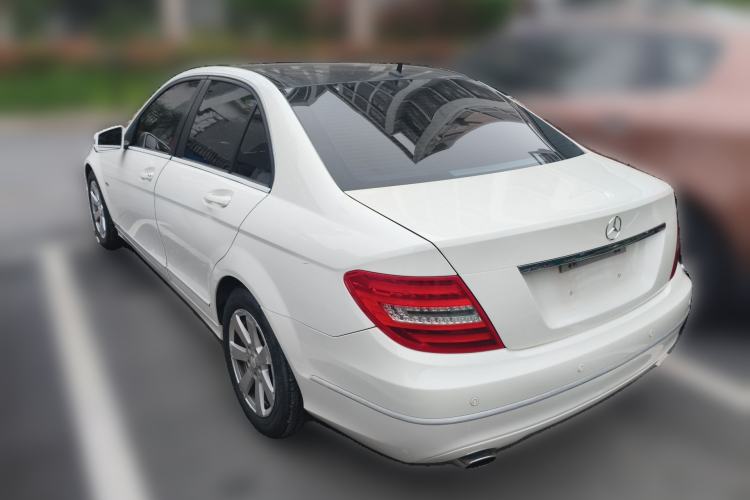 Used Mercedes-Benz C-Class 2011 C 180K Classic model Rear Left 45 Deg