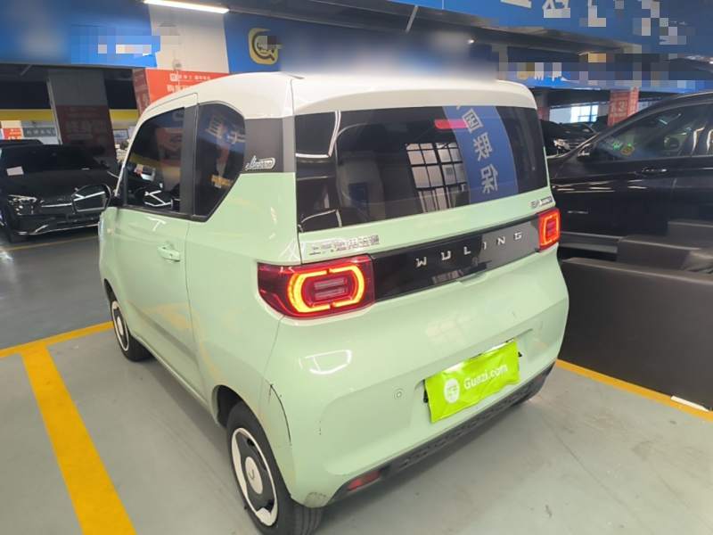 Used Wuling Hongguang MINIEV 2021 Macaron Sandwich Model 120 km Lithium Iron Phosphate — 4
