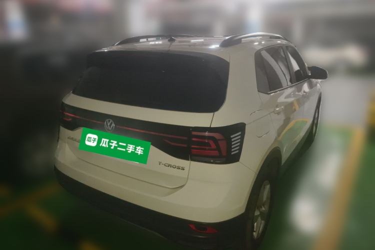 Used Volkswagen T-Cross 2020 1.5L Automatic Fashion Edition Rear Right 45 Deg
