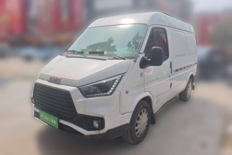 Used JMC Transit 2019 2.8T Commercial Version Short Wheelbase Mid-Roof 3-Seater China VI Standard JX493