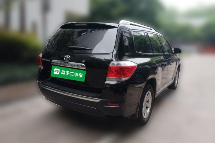 Used Toyota Highlander 2012 2.7L 2WD 5-Seater Elite Edition Rear Right 45 Deg