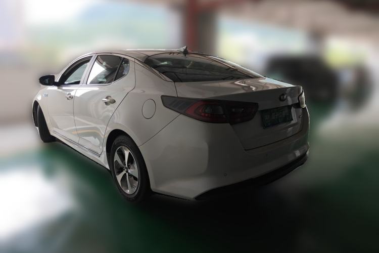 Used Kia K5 2014 2.0L Hybrid Luxury Edition Rear Left 45 Deg