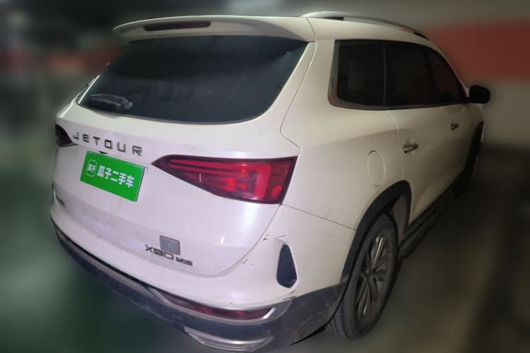 Used JETOUR X90 2019 1.5T DCT Enjoyment Version 5 Seats China VI Standard Rear Right 45 Deg