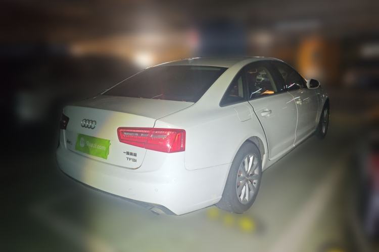 Used Audi A6L 2014 TFSI Standard Model Rear Right 45 Deg
