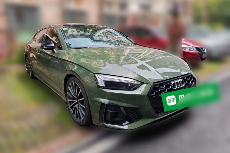 Used Audi A5 2024 Sportback 40 TFSI quattro Luxury Dynamic Model Front Right 45 Deg