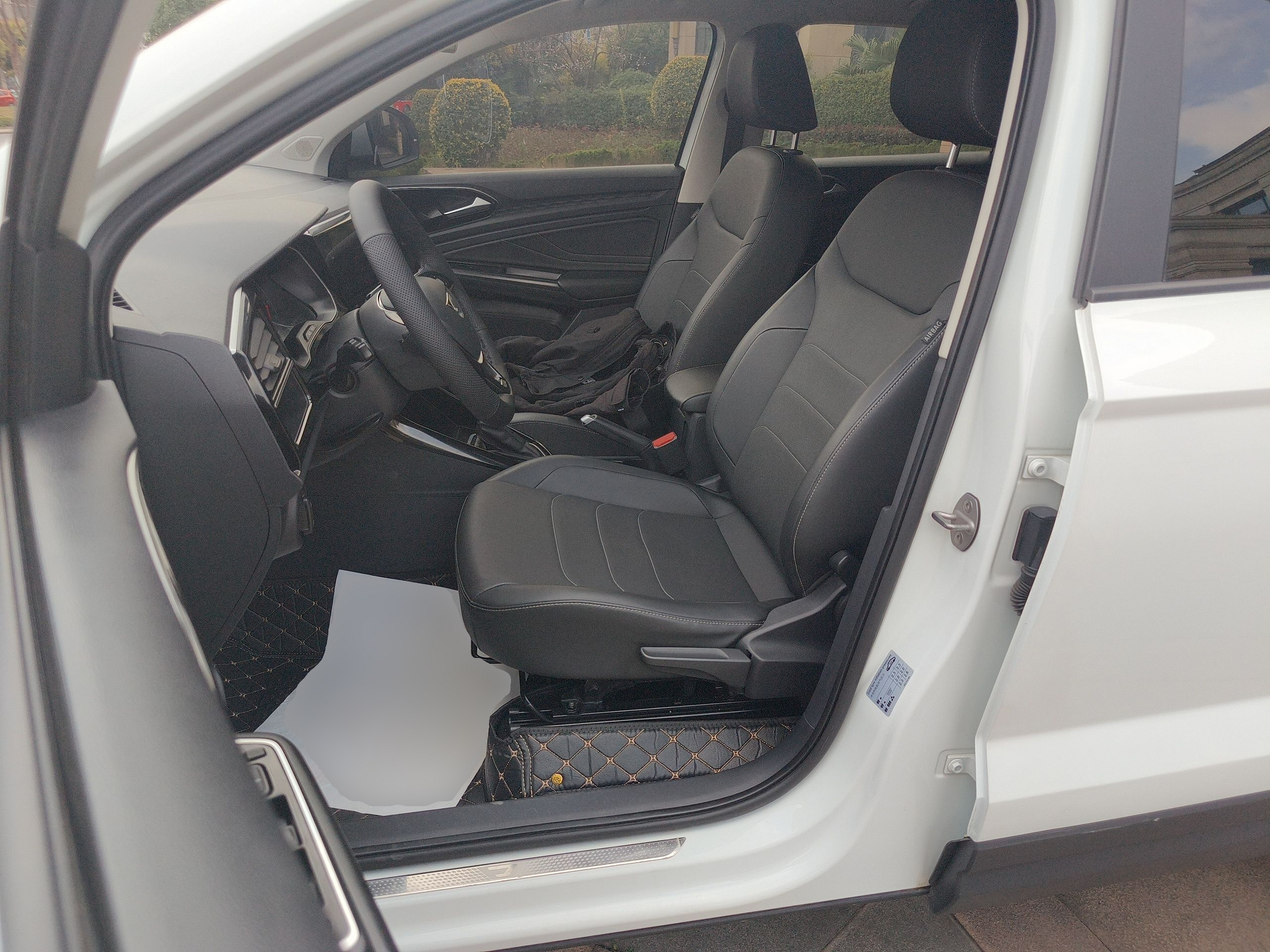 Avant de la voiture