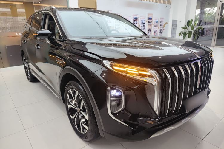 Used Hongqi HS7 2023 2.0T Automatic All-Wheel Drive Flagship Edition Six Seats Front Right 45 Deg