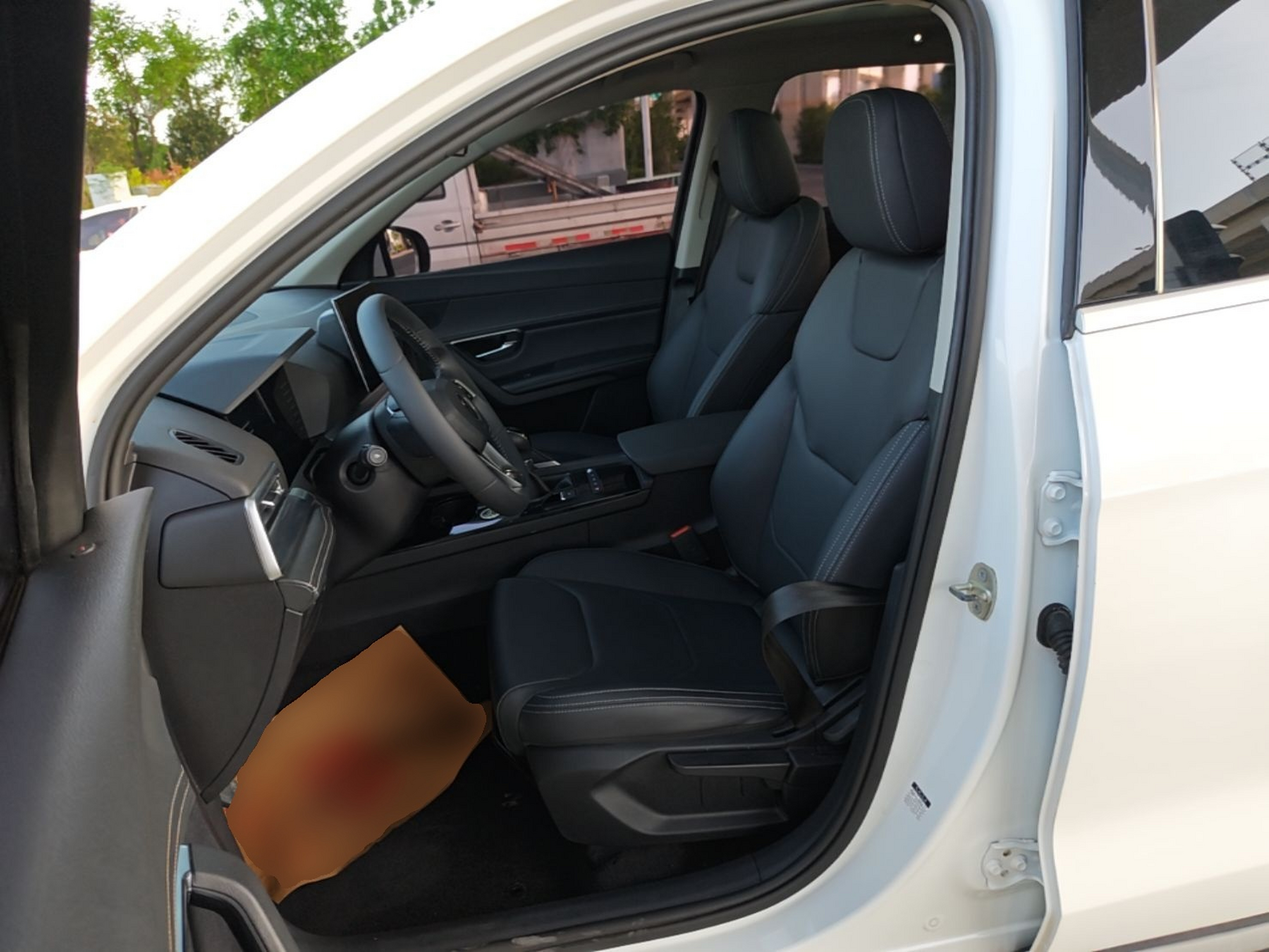 Avant de la voiture