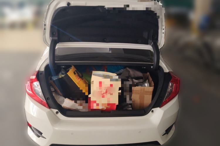 Used Honda Civic 2019 220TURBO CVT Dynamic Edition China V Emission Standard Trunk